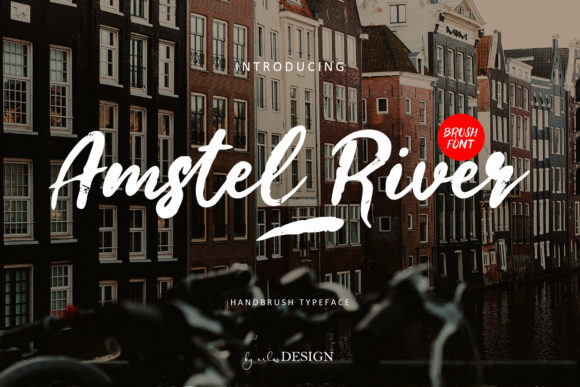 Amstel River: A Font for Polished Branding