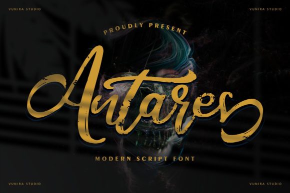 Antares: A Script Font for Bold Branding