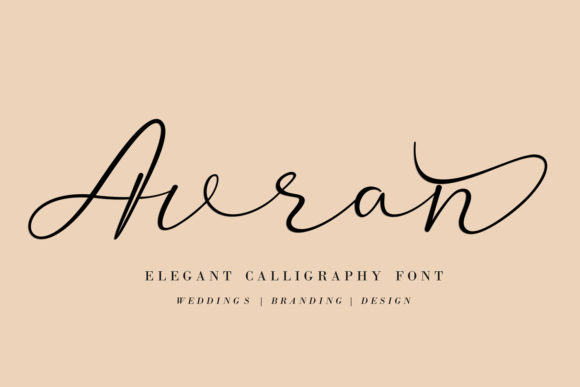 Auran: A Script Font for Creative Campaigns