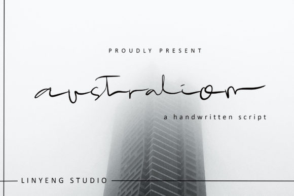 Australion: A Script Font for Digital Design