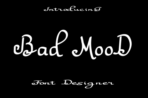 Bad Mood Font: Elegance Meets Modern Web Design