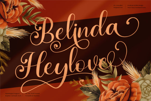 Belinda Heylove: A Script Font for Creative Campaigns