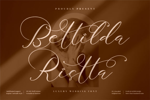 Bettilda Ristta Font: A Script That Elevates Branding with Elegance