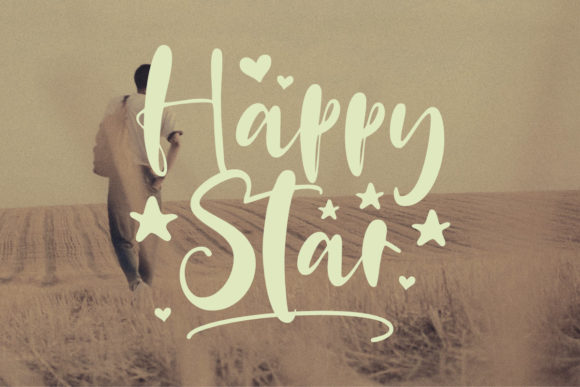 Happy Star: A Warm Script Font for Heartfelt Design