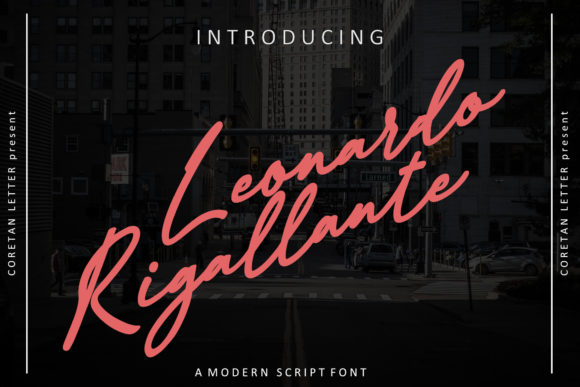 Leonardo Rigallante Font Review