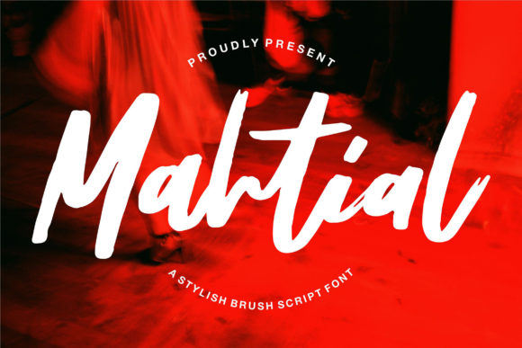 Mahtial: A Whimsical Script Font