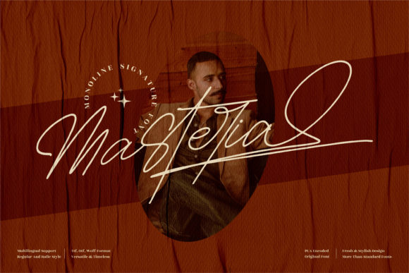 Masteria: A Script Font for Web Design