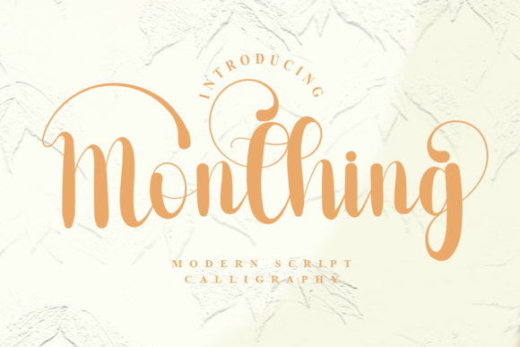Monthing: A Script Font for Impactful Campaigns