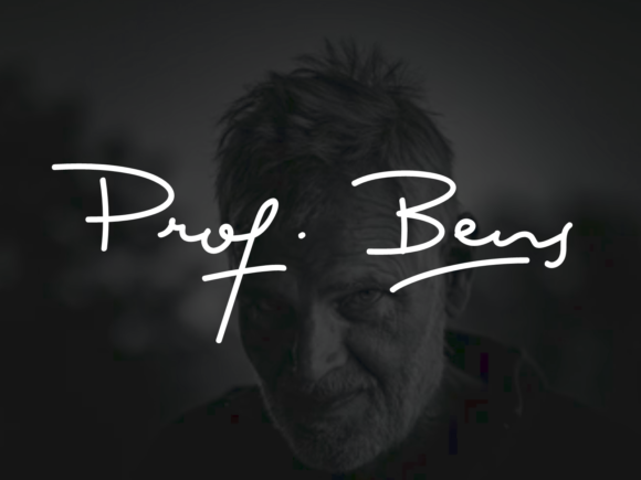 Prof. Bens: A Stylish Script Font