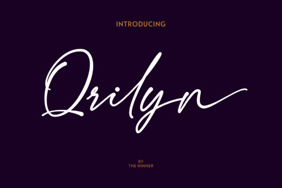 Qrilyn: A Stylish Font for Business