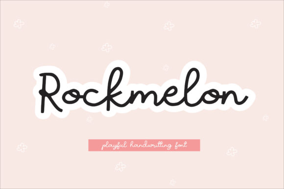 Rockmelon: A Script Font for Creative Editorial Design