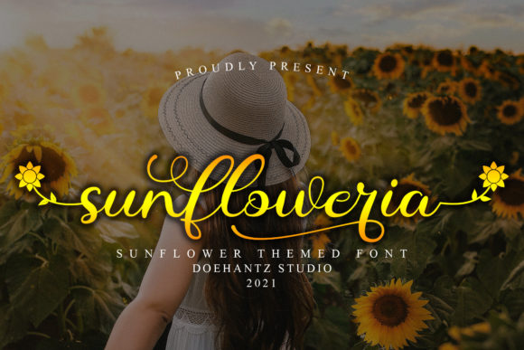 Sunfloweria: A Dazzling Script Font