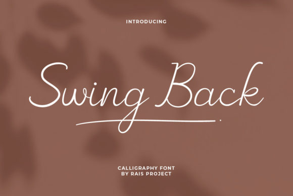 Swing Back: A Delicate Script for Creative Projects