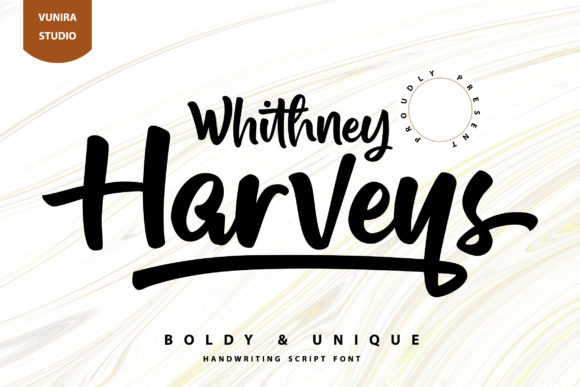 Whithney Harveys: A Script Font for Creative Campaigns